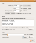 Screenshot thumbnail: Export Animation dialog